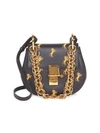 CHLOÉ Small Little Horses Embroidered Leather Crossbody