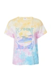 SOLID & STRIPED + RE/DONE VENICE TIE-DYE STRETCH-JERSEY TOP,WS20571502