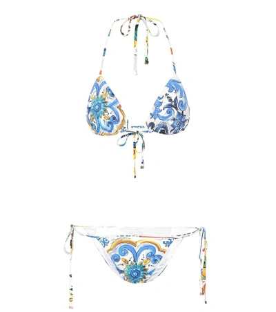 Dolce & Gabbana 印花比基尼 In Multicoloured