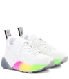 Stella Mccartney Rainbow Platform Sneakers In White