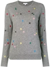 EQUIPMENT STAR EMBROIDERED SWEATER