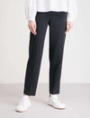 WHISTLES ANNA SLIM-FIT WOVEN TROUSERS,501-10019-027546