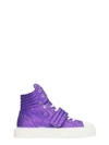 GIENCHI HYPNOS PURPLE GLITTER SNEAKERS,10643019