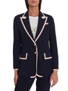 GUCCI CADY BLAZER WITH CONTRAST OUTLINES,10642354