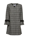 BLUGIRL CHECKED COAT,10642574