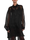 MAISON MARGIELA ORGANZA OVERSIZE SHIRT,10642440