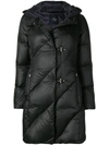 FAY toggle quilted coat