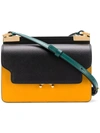 MARNI MARNI MINI TRUNK SHOULDER BAG - BLACK