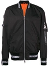 VERSUS BOMBERJACKE MIT LOGO-PRINT