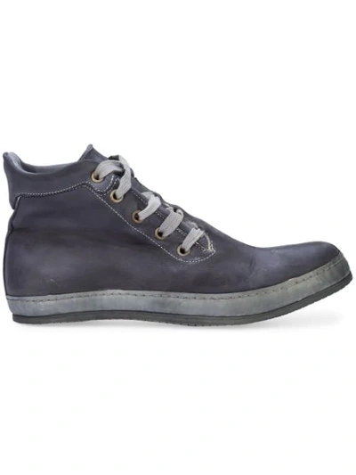 A Diciannoveventitre Distressed Trainers In Grey