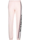 ICEBERG ICEBERG LOGO TRACK PANTS - PINK