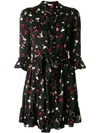 LIU •JO LIU JO LENIANA DANCER PRINT DRESS - BLACK