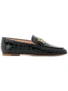 TOD'S CROCODILE EFFECT LOAFERS