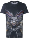 BALMAIN GRAPHIC PRINT T-SHIRT