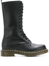 Dr. Martens 1b60 Bex Lace-up Leather Boots In Black