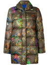 ETRO printed padded coat