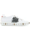 PHILIPP PLEIN EMBELLISHED SNEAKERS