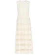 RED VALENTINO SCALLOPED TULLE MAXI DRESS,P00326349