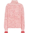 CHLOÉ WOOL AND MOHAIR-BLEND SWEATER,P00337304