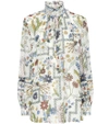 TORY BURCH Haley silk blouse,P00331707