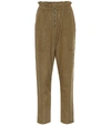 ULLA JOHNSON OWEN COTTON-BLEND trousers,P00334091
