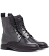 BRUNELLO CUCINELLI LEATHER ANKLE BOOTS,P00337401