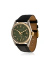 LA CALIFORNIENNE GILT GREEN NAVY ROLEX OYSTER PERPETUAL DATE TWO-TONE WATCH 42MM