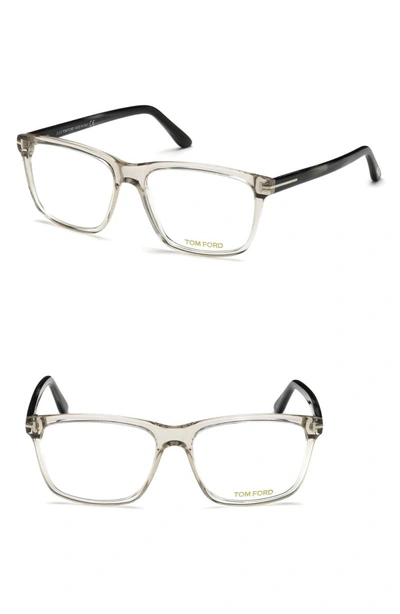 TOM FORD TOM FORD 56MM SQUARE OPTICAL GLASSES,FT5479-BM56020