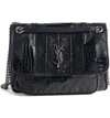 SAINT LAURENT NIKI MEDIUM PATCHWORK SHOULDER BAG,4989580YD14