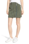 THE FIFTH LABEL AXIAL STRIPE MINISKIRT,40180611-3