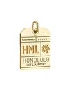 JET SET CANDY HNL HONOLULU LUGGAGE TAG CHARM,L45V