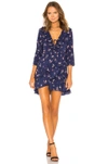 AUGUSTE DESERT DANDELION GRACE MINI DRESS