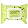 SEPHORA COLLECTION CLEANSING & EXFOLIATING WIPES CUCUMBER 25 WIPES,2015824