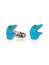 PAUL SMITH BLUE DINO CUFFLINKS,10644405