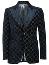 GUCCI JACQUARD BLAZER,10643830