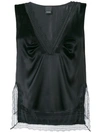 PINKO SLEEVELESS LACE