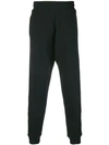 MOSCHINO SIDE-STRIPED TAPERED TRACK PANTS