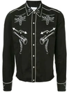 TAKAHIROMIYASHITA THE SOLOIST piping detail embroidered shirt