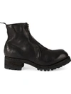 GUIDI FRONT ZIPPED UP BOOTS