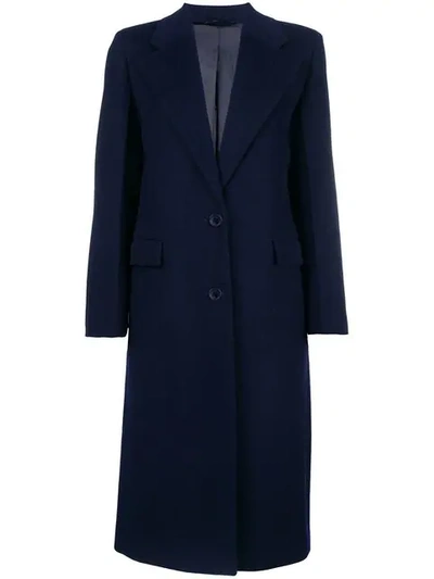 Joseph Magnus Tailored Coat In Blue