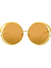 LINDA FARROW 660 C1 round sunglasses