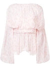 ACLER ACLER AURORA LOOSE BLOUSE - PINK