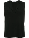 Givenchy Sleeveless Top In Black