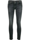R13 CROPPED SKINNY JEANS