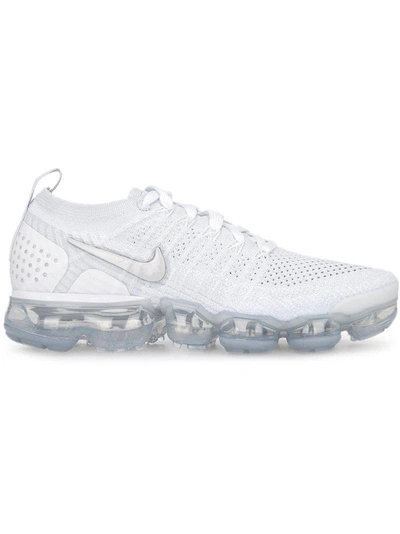 Nike Air Vapormax Flyknit2 Trainers In 105 White/g