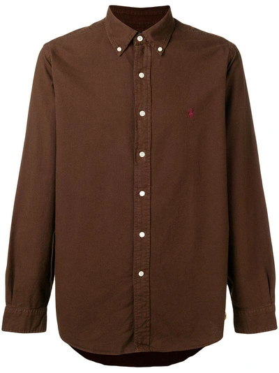 Polo Ralph Lauren Button-down Shirt In Brown