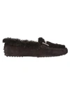 TOD'S FUR LOAFERS,10644458
