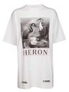 HERON PRESTON HERON PRESTO BIRD PRINT T-SHIRT,10644526