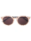 THIERRY LASRY SILENTY ROUND FRAME SUNGLASSES