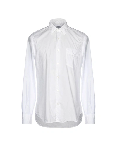 Aspesi Solid Color Shirt In Beige